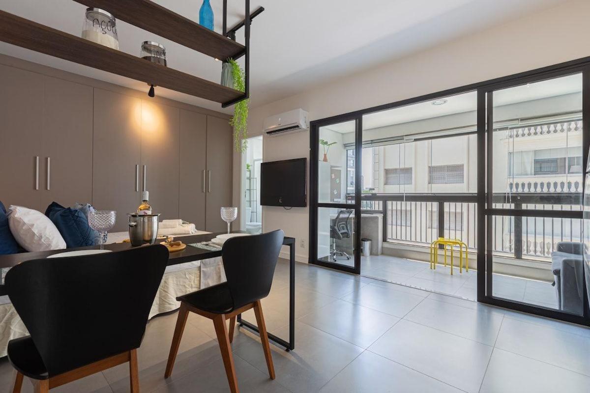 Easy Star- Charmoso Studio Ao Lado Do Aeroporto De Congonhas - Da01H Appartement São Paulo Buitenkant foto