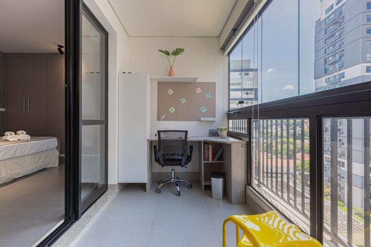 Easy Star- Charmoso Studio Ao Lado Do Aeroporto De Congonhas - Da01H Appartement São Paulo Buitenkant foto